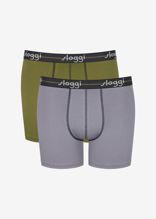 PACK-2 BOXERS SLOGGI START BASIC STRETCH COTTON