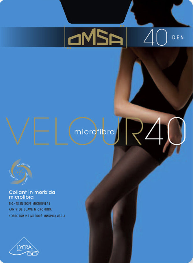 PANTY 40 DENIERS VELOUR 40 OMSA