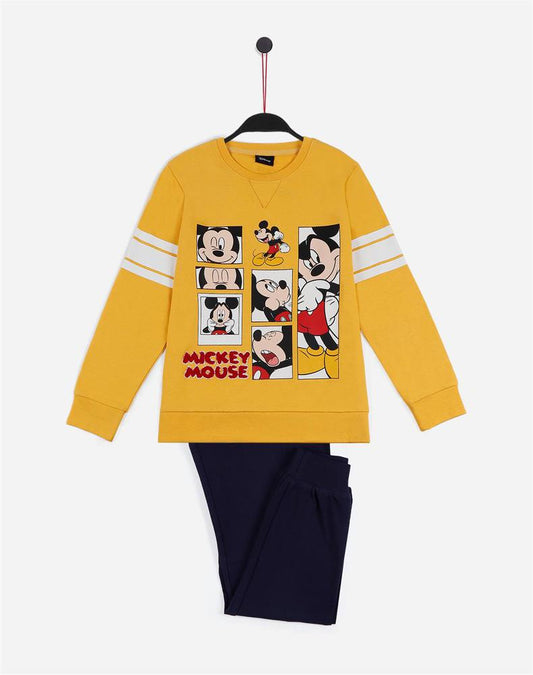 PIJAMA INFANTIL NIÑO VIÑETAS DE MICKEY MOUSE