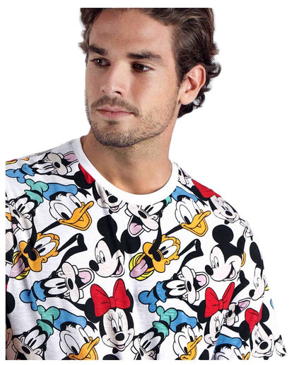 PIJAMA MANGA CORTA DISNEY FAMILY FACES