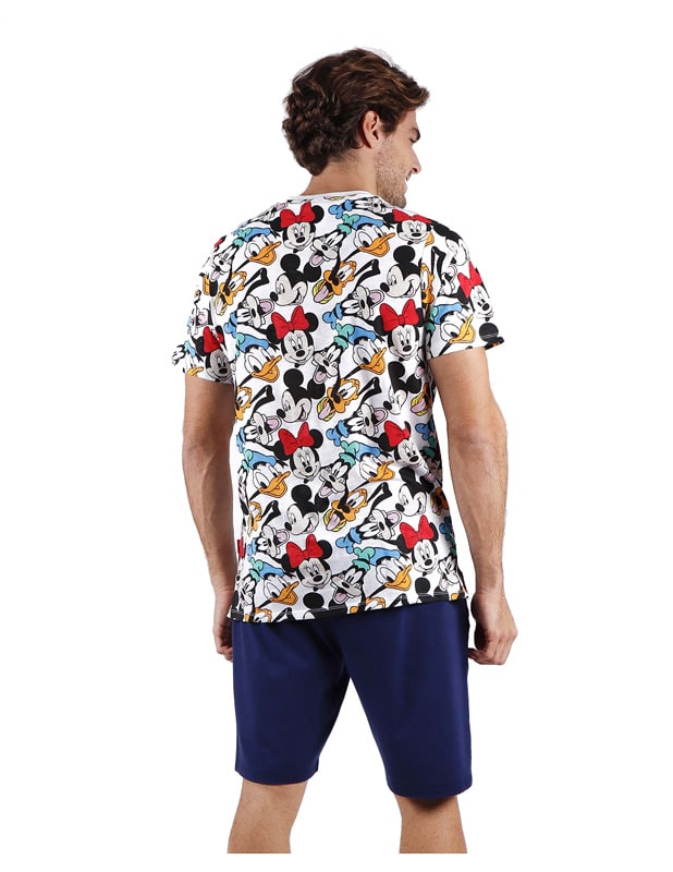 PIJAMA MANGA CORTA DISNEY FAMILY FACES
