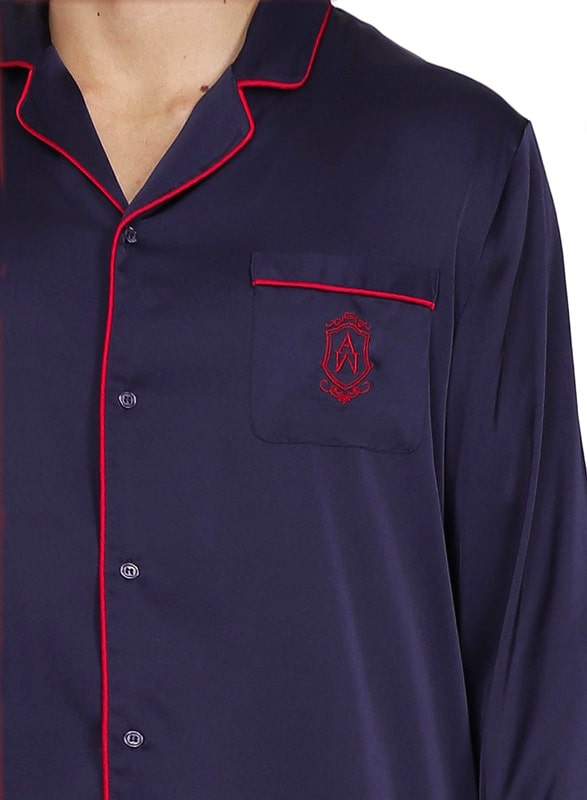 PIJAMA MANGA LARGA HOMBRE RASO ADMAS CLASSIC