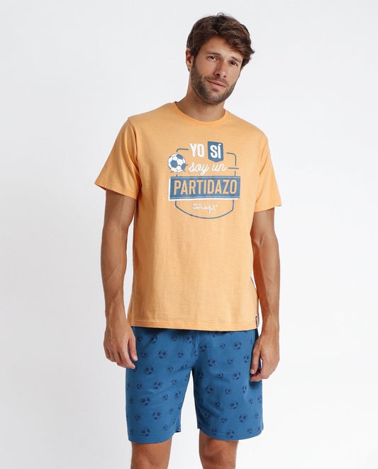 PIJAMA MANGA CORTA YO SI SOY UN PARTIDAZO