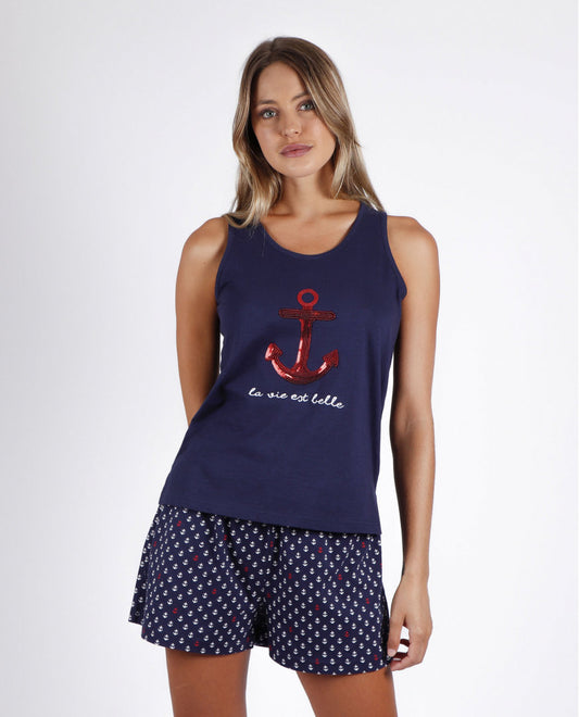 PIJAMA TIRANTES LA VIE EST BELLE