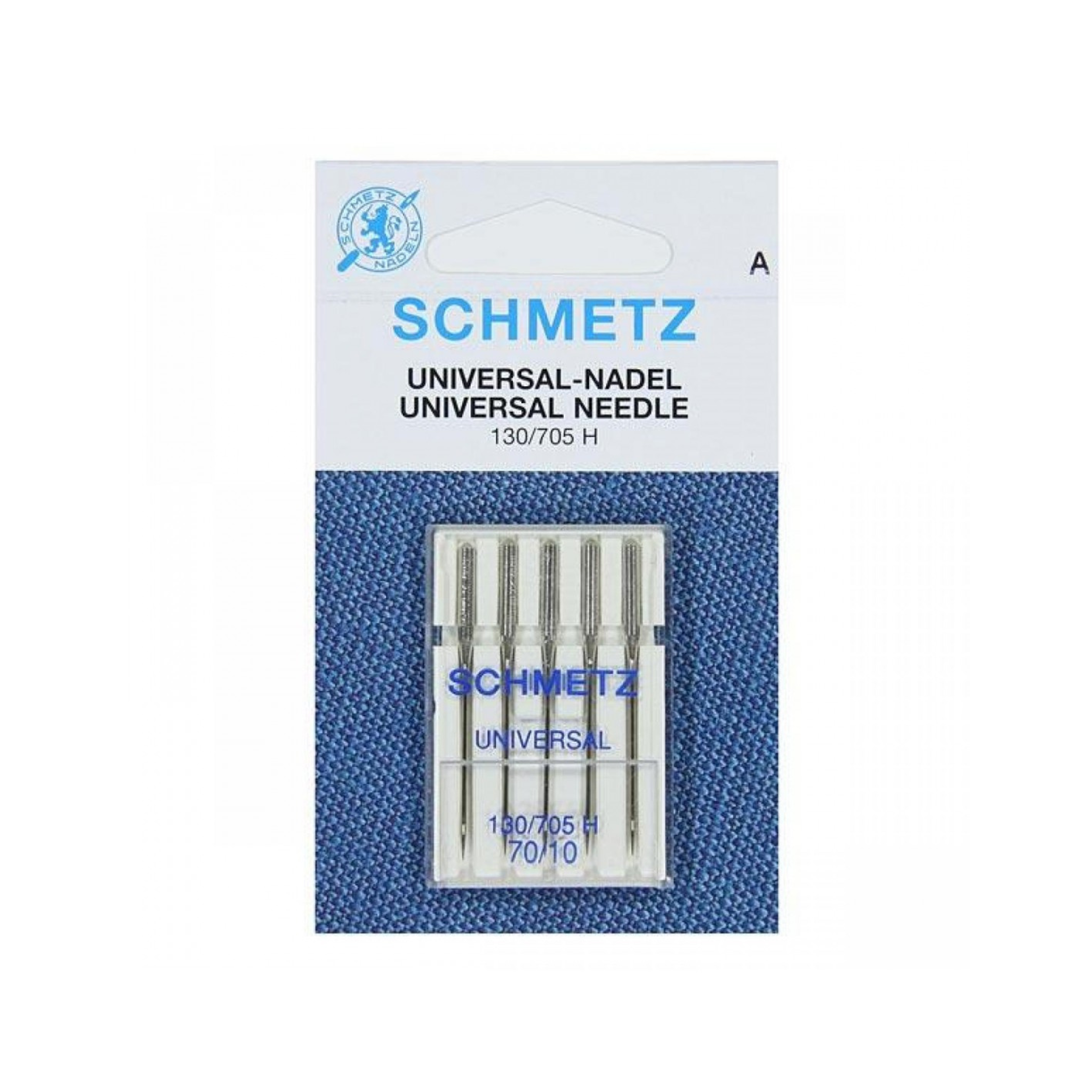 AGUJAS DE MAQUINA UNIVERSAL Nº70 SCHMETZ