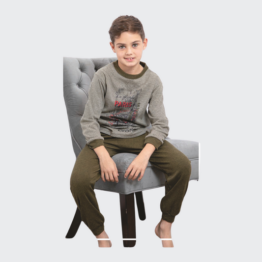 PIJAMA INFANTIL NIÑO GRAND VILLE PARIS