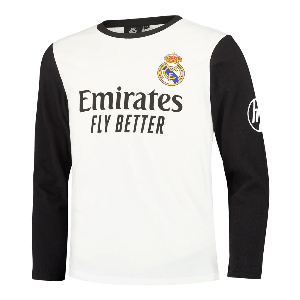 Pijama manga larga hombre algodon real madrid fly better