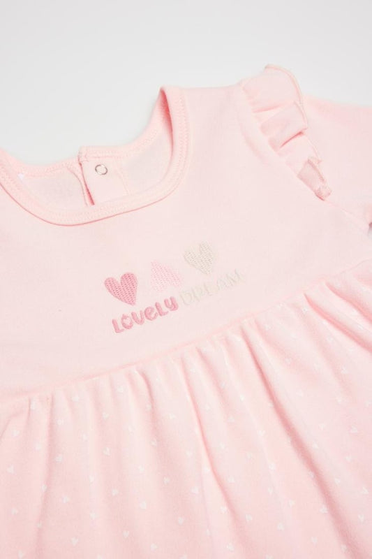 VESTIDO BODY BEBÉ MANGA LARGA LOVELY DREAM