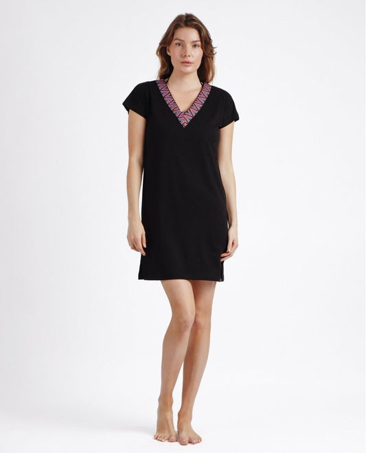 VESTIDO SAILOR CLUB BASICO NEGRO