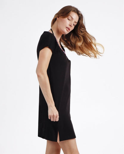 VESTIDO SAILOR CLUB BASICO NEGRO