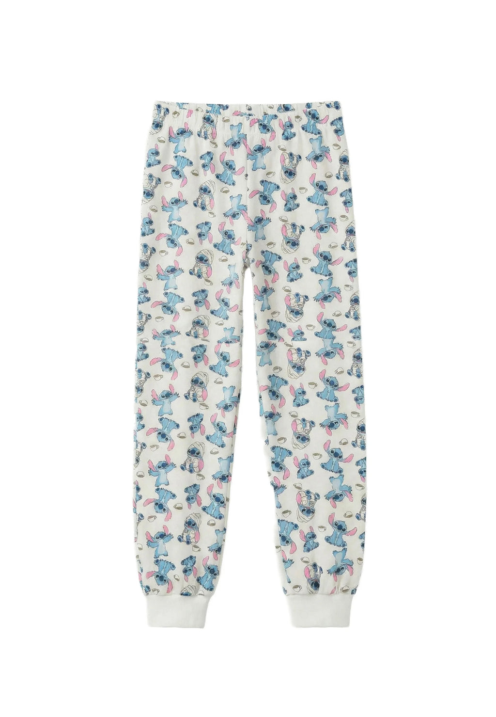 Pijama de niña Stitch time to chill rosa