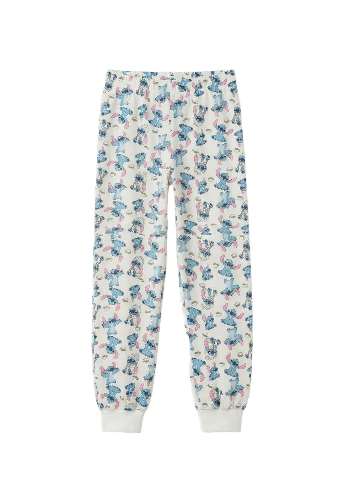 Pijama de niña Stitch time to chill rosa