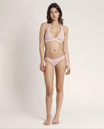 BIKINI TEJIDO ESTRUCTURA HALTER SWEET