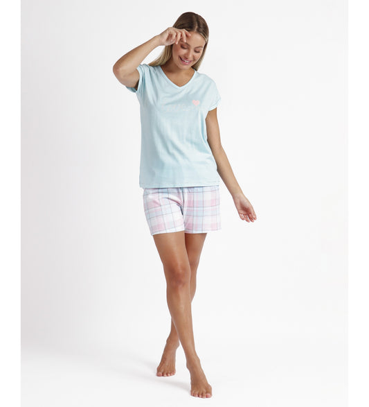 PIJAMA MANGA CORTA HEARTH IN LOVE