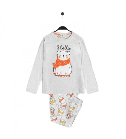 PIJAMA INFANTIL NIÑA HELLOW WINTER