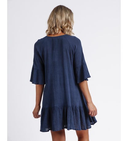 VESTIDO PARADISE NAVY WORLD