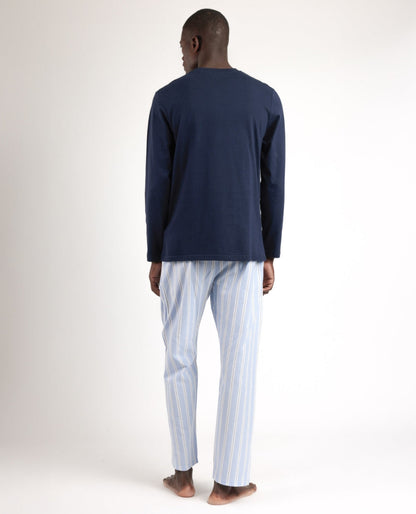 PIJAMA MANGA LARGA HOMBRE CLASSIC STRIPEST