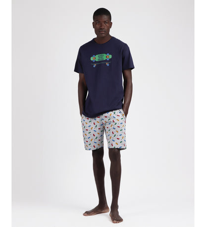 PIJAMA MANGA CORTA NEVER STOP ROLLING