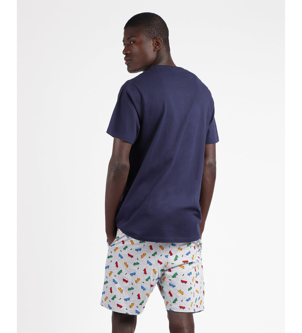 PIJAMA MANGA CORTA NEVER STOP ROLLING
