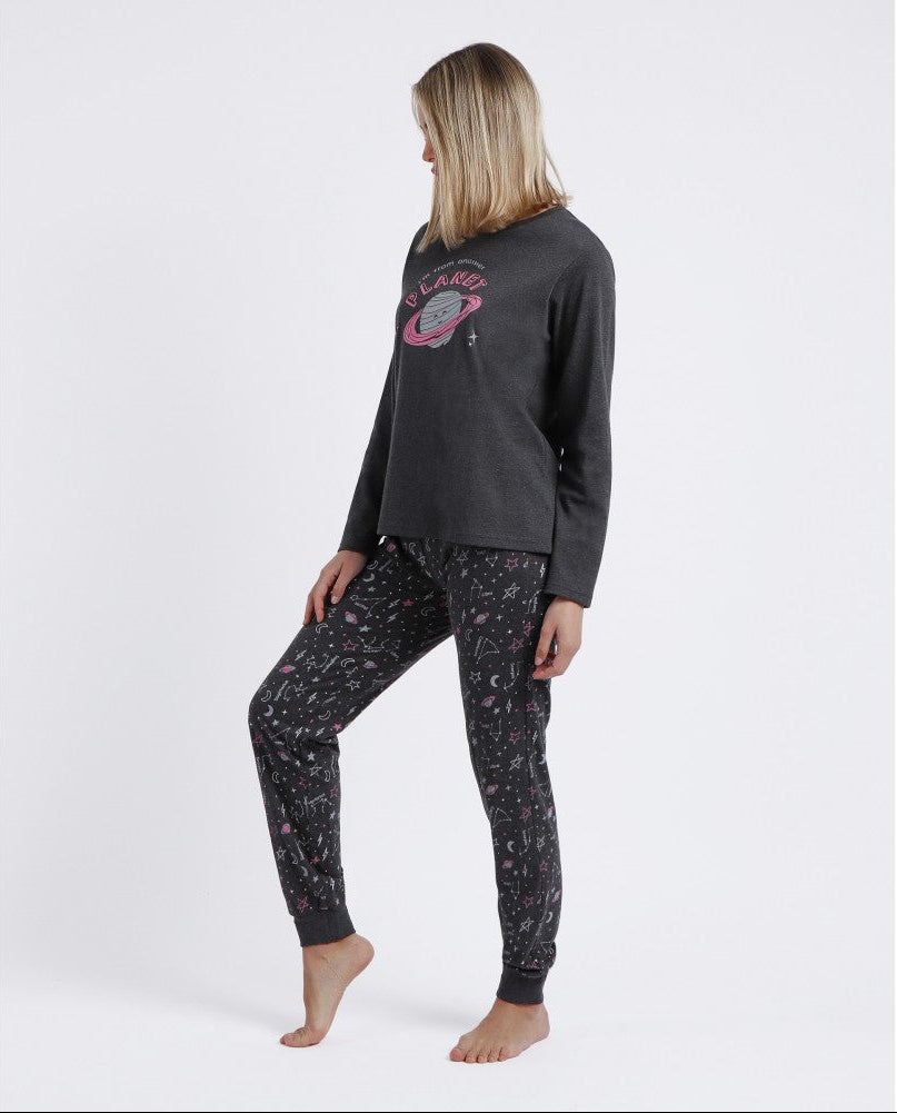 PIJAMA MANGA LARGA MUJER IM FROM ANOTHER PLANET