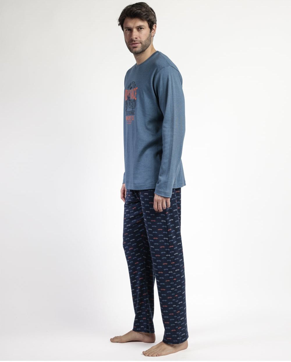 PIJAMA MANGA LARGA HOMBRE ROAD RACE