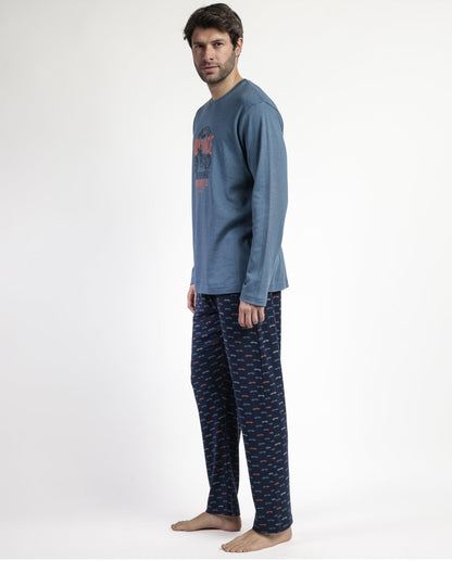 PIJAMA MANGA LARGA HOMBRE ROAD RACE