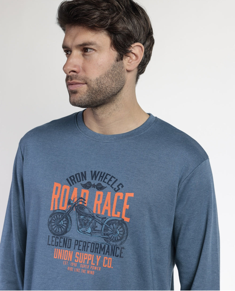 PIJAMA MANGA LARGA HOMBRE ROAD RACE