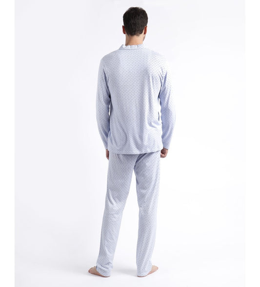 PIJAMA MANGA LARGA ABOTONADO STRIPES & DOTS