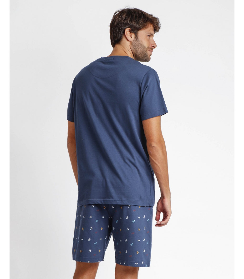 PIJAMA MANGA CORTA ORIGAMI CREATIVE SOUL