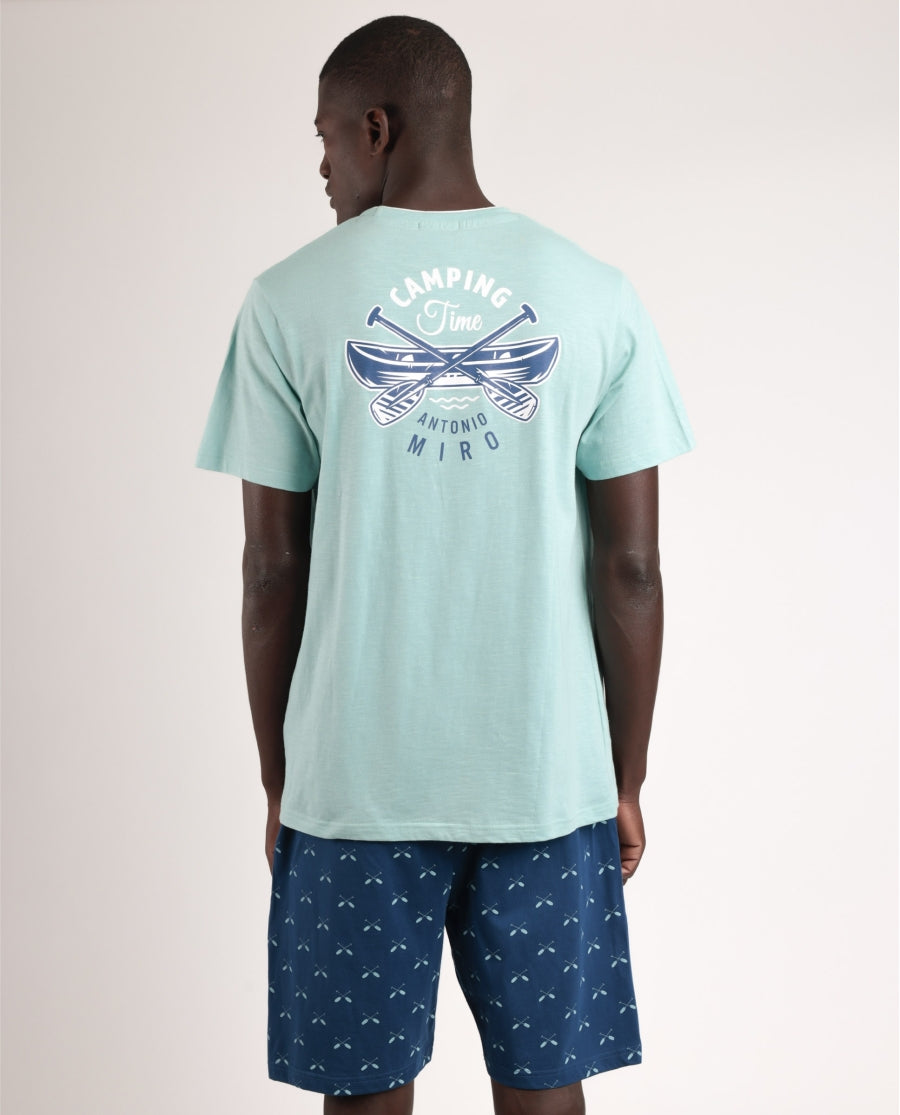 PIJAMA MANGA CORTA CAMPING