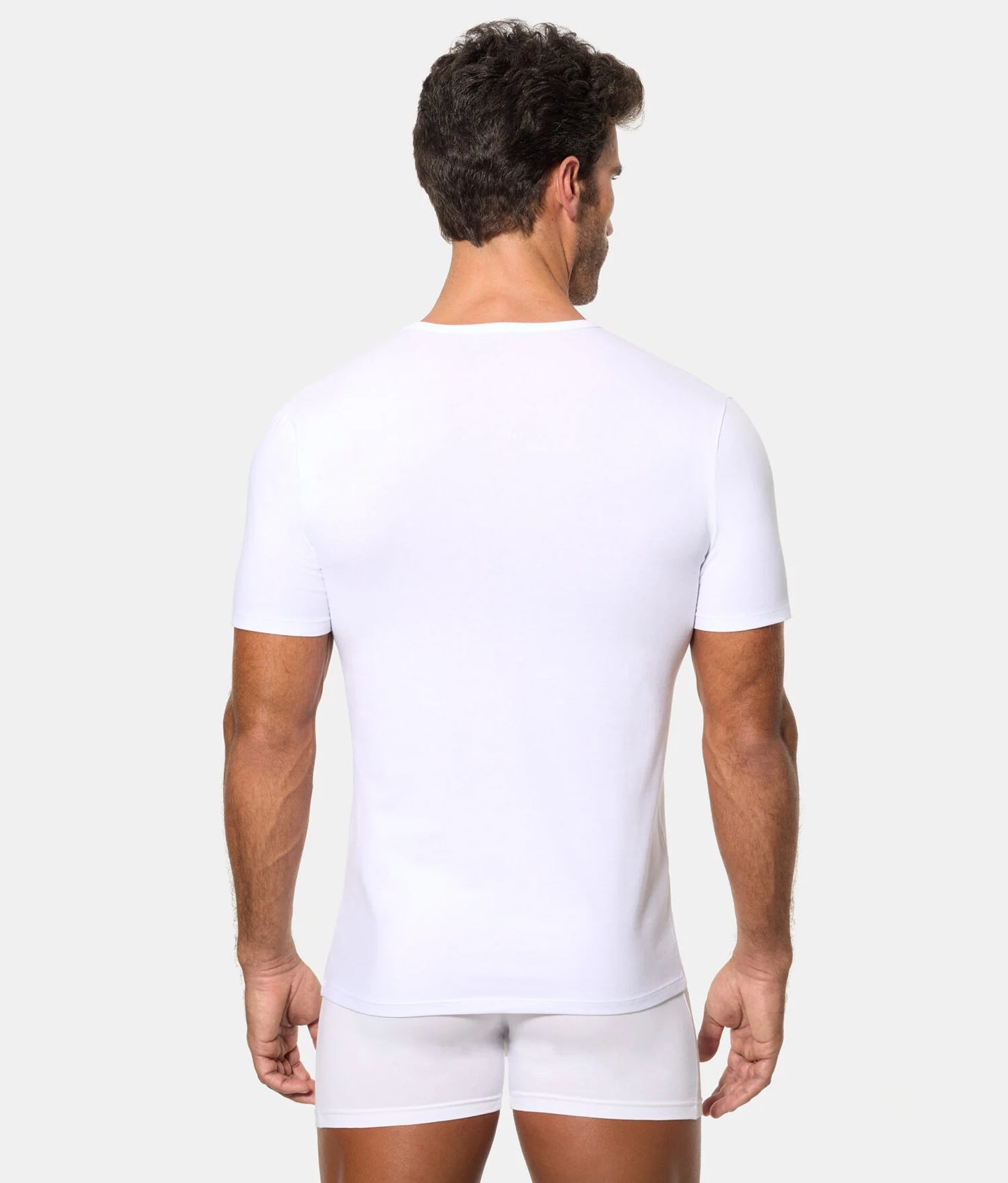 CAMISETA DE MANGA CORTA CUELLO PICO CON TECNOLOGÍA TERMORREGULADORA REGUL’ACTIV