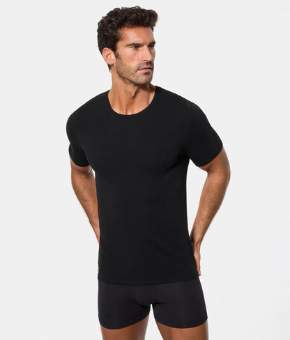 CAMISETA DE MANGA CORTA CUELLO REDONDO CON TECNOLOGÍA TERMORREGULADORA REGUL'ACTIV