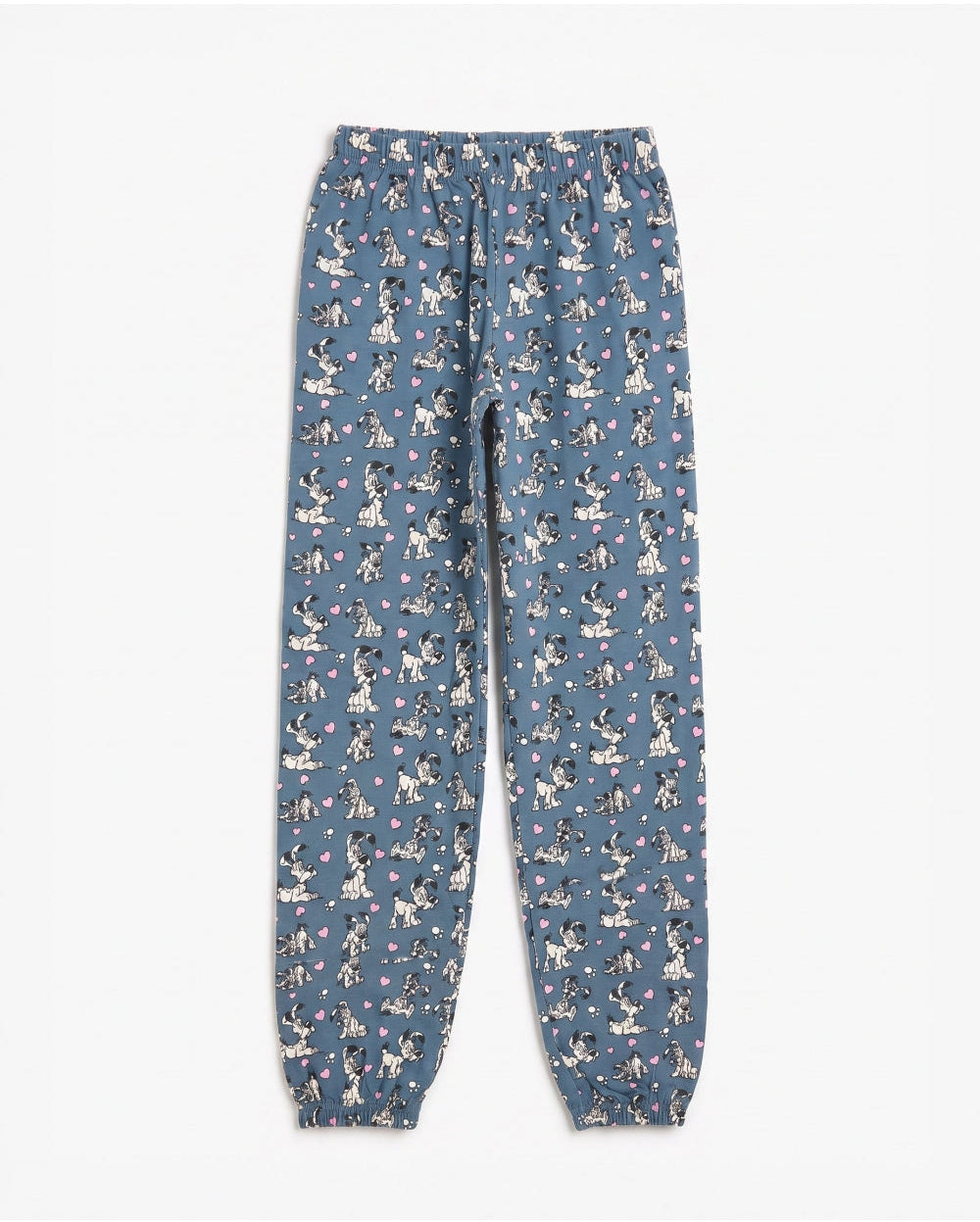 Pijama de niña Astérix Idéfix manga larga azul