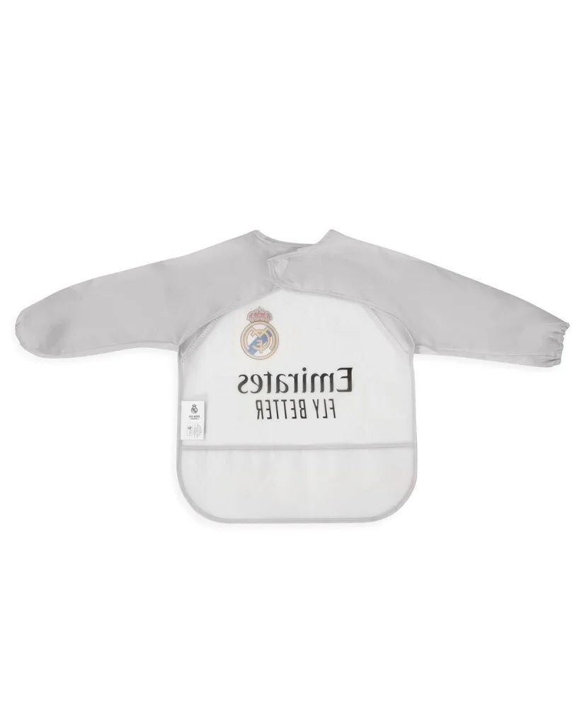 Babero con mangas Real Madrid bebé impermeable