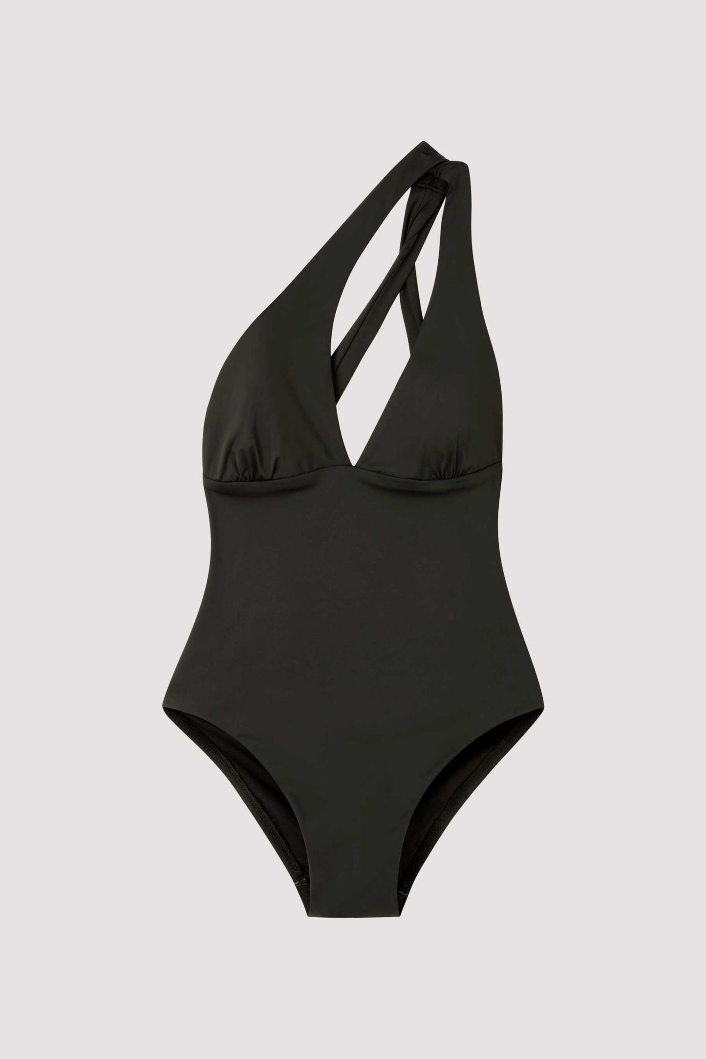 BAÑADOR ASIMETRICO BASIC BLACK