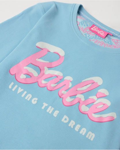 PIJAMA MANGA LARGA NIÑA APRES SKI BARBIE