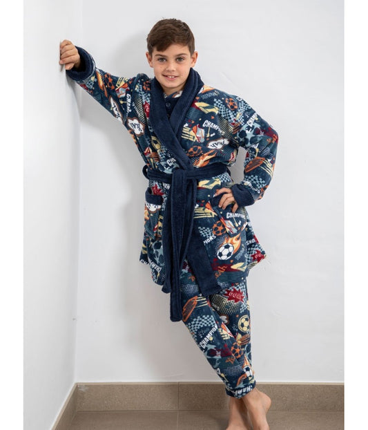 BATA INFANTIL NIÑO FÚTBOL CORALINA
