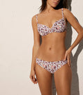 BIKINI ARO Y FOAM BRAGA MINI ANIMAL PRINT