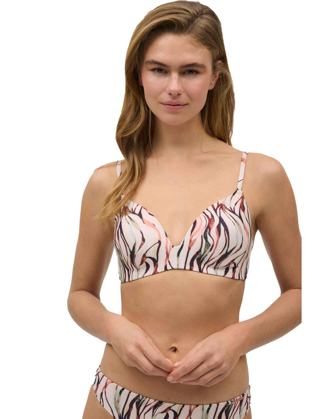 BIKINI SIN ARO CON FOAM BRAGA MINI WILD LINES