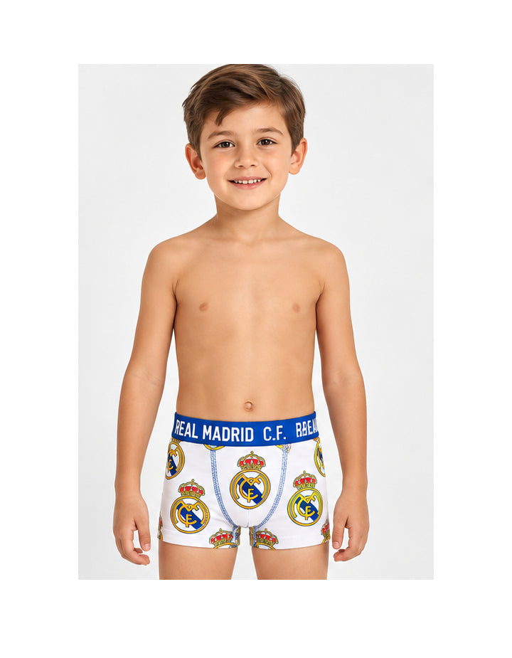 Pack 2 bóxers infantiles Real Madrid C.F. para niño