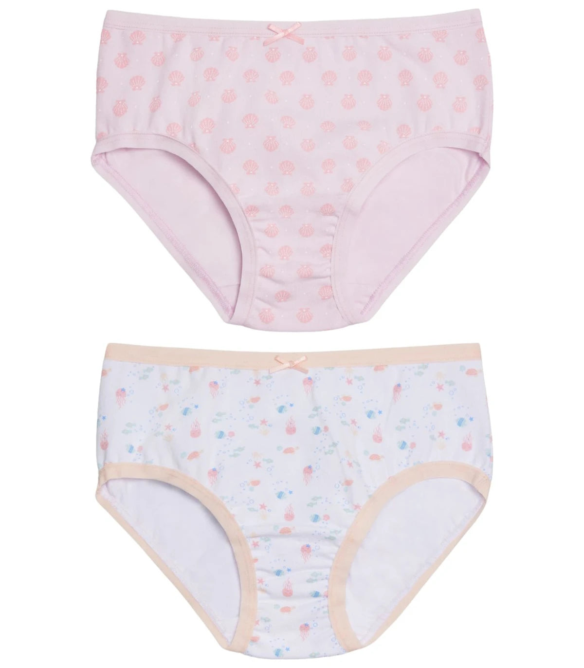 PACK-2 BRAGAS INFANTILES PECES Y CONCHAS
