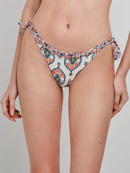 BIKINI TRIANGULAR BRAGUITA AJUSTABLE ESTAMPADO FLORES