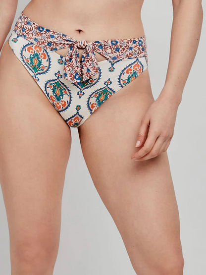 BIKINI CAPACIDAD CON BRAGUITA MIDI ESTAMPADO SUMMER HEAT FLOWERS