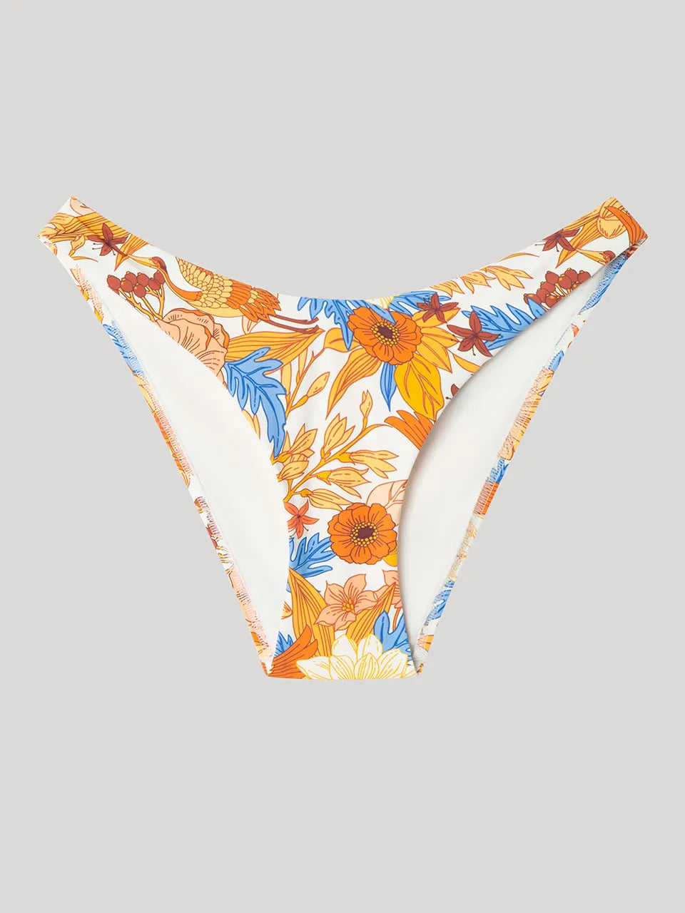 BIKINI BANDEAU BRASILEÑA ESTAMPADO FLORAL