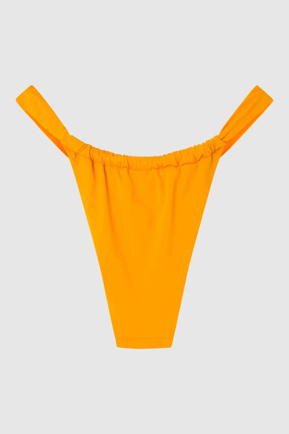 BIKINI BANDEAU FOAM EXTRAIBLE BRASILEÑA MOSTAZA