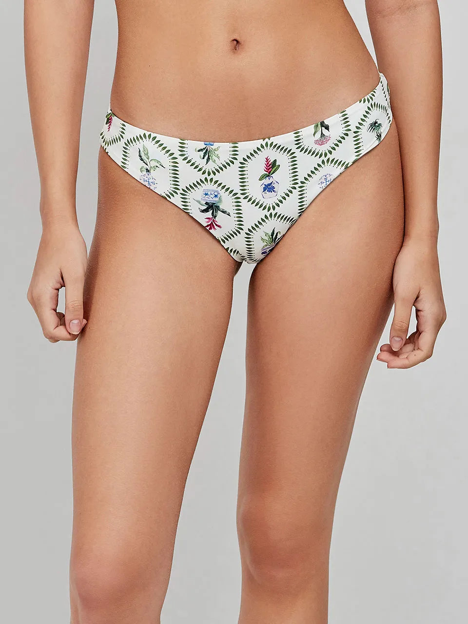BIKINI BANDEAU REVERSIBLE ESTAMPADO FLORAL