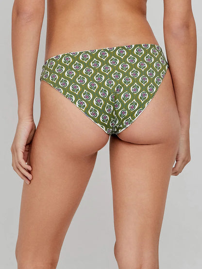BIKINI BANDEAU REVERSIBLE ESTAMPADO FLORAL