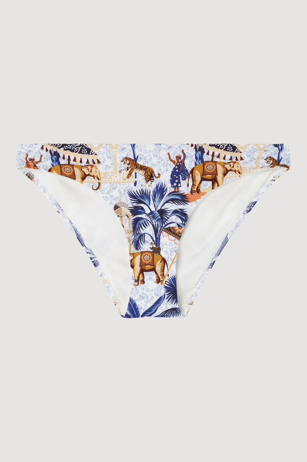 BIKINI CON ARO Y FOAM BRAGUITA CORTE CLASICO ESTAMPADO AFRICANO