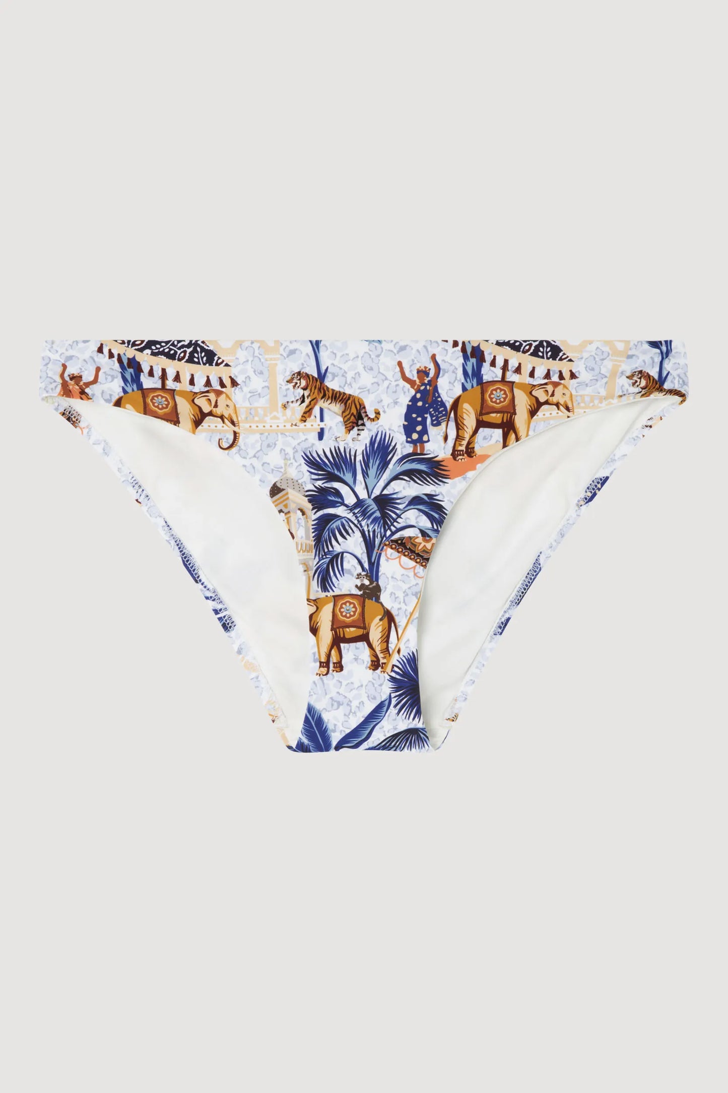 BIKINI CON ARO Y FOAM BRAGUITA CORTE CLASICO ESTAMPADO AFRICANO