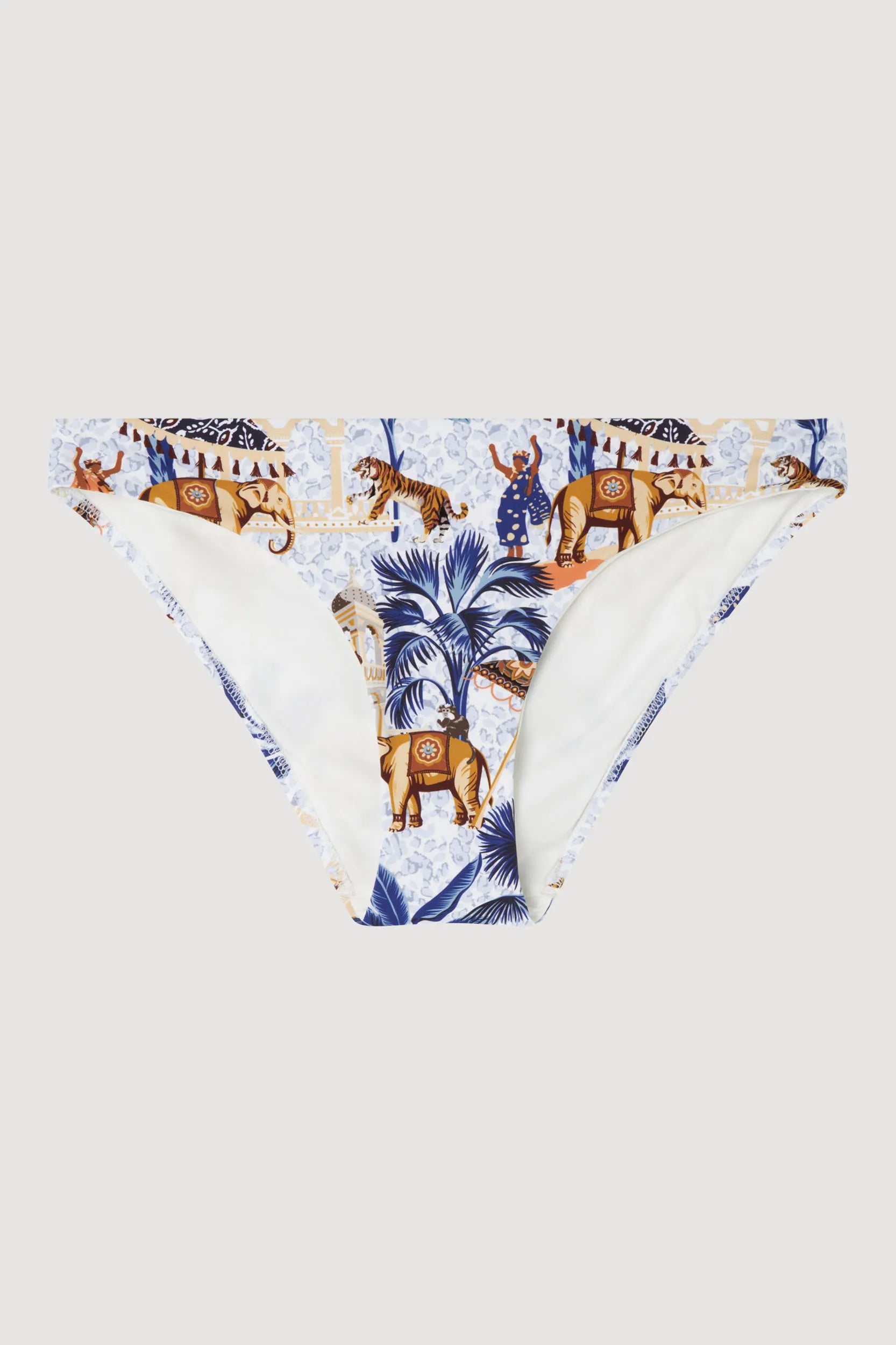 BIKINI CON ARO Y FOAM BRAGUITA CORTE CLASICO ESTAMPADO AFRICANO